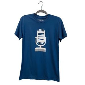 NWT Vin Scully Microphone T Shirt Dodgers Memories Memorial Time Tee Size Small